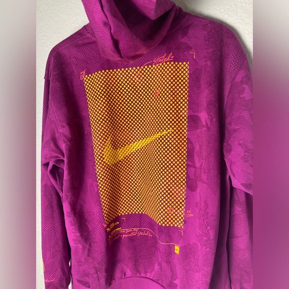 Nike Dri-FIT Standard Issue Basketball Pullover Hoodie Cactus Flower Purple - Picture 12 of 16